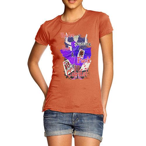 Women's Alice and the Pack of Cards T-Shirt