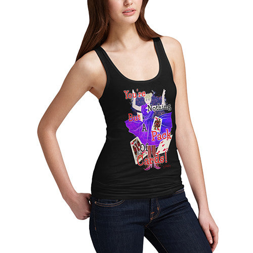 Women's Alice and the Pack of Cards Tank Top