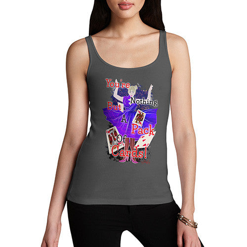 Women's Alice and the Pack of Cards Tank Top