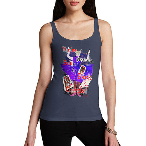 Women's Alice and the Pack of Cards Tank Top