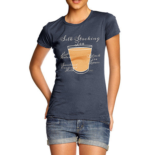 Women's Tea Recipe Silk Stocking Tea T-Shirt