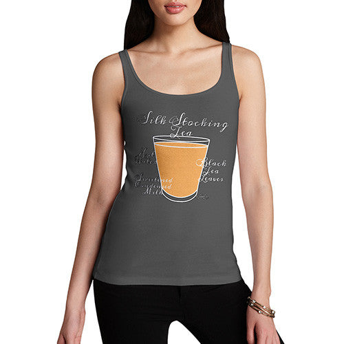 Women's Tea Recipe Silk Stocking Tea Tank Top