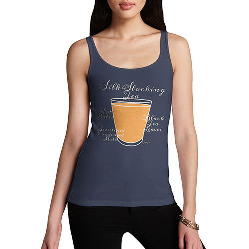 Women's Tea Recipe Silk Stocking Tea Tank Top