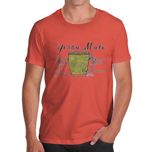 Men's Tea Recipe Yerba Mate T-Shirt