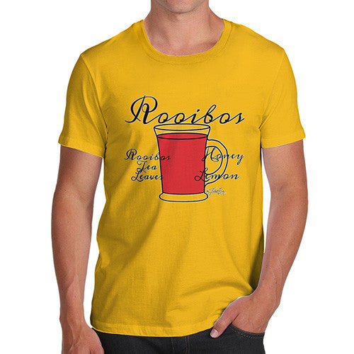 Men's Tea Recipe Rooibos T-Shirt