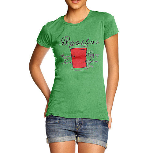 Women's Tea Recipe Rooibos T-Shirt