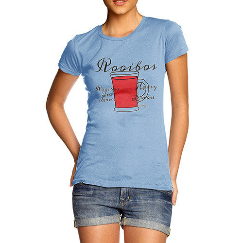 Women's Tea Recipe Rooibos T-Shirt