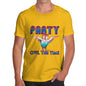 Men's Party Owl T-Shirt