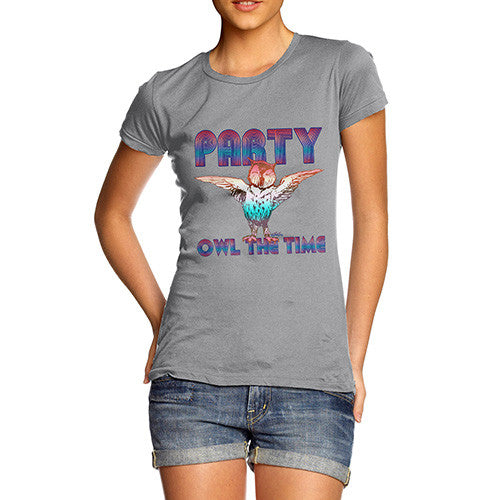 Women's Party Owl T-Shirt