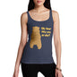 Women's Shy Silly Bear Tank Top