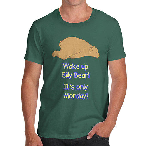 Men's Monday Silly Bear T-Shirt