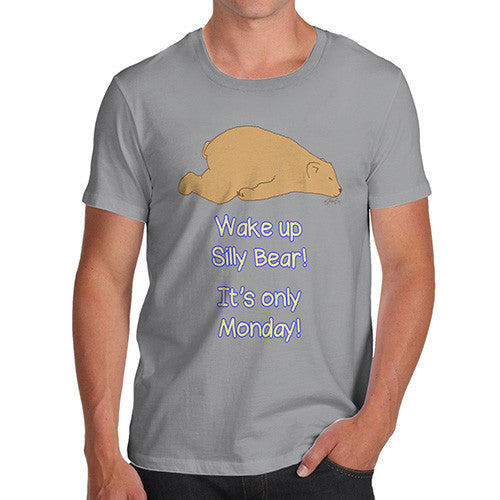 Men's Monday Silly Bear T-Shirt