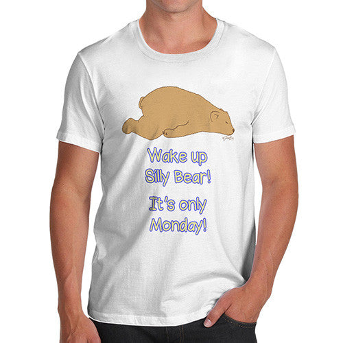 Men's Monday Silly Bear T-Shirt