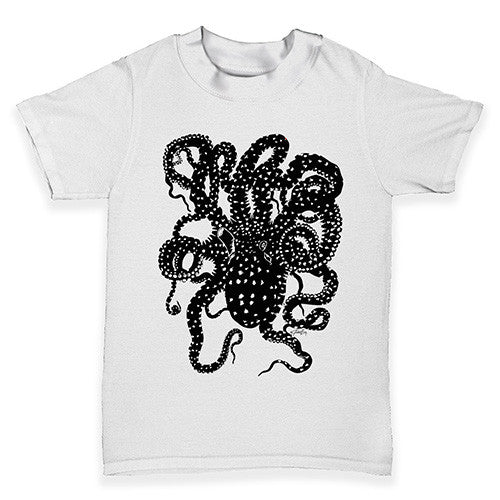 Octopus Tentacles Baby Toddler T-Shirt