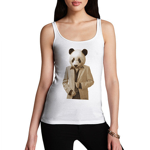 Women's Mr Panda Tank Top