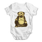 Buddha Pug Baby Grow Bodysuit