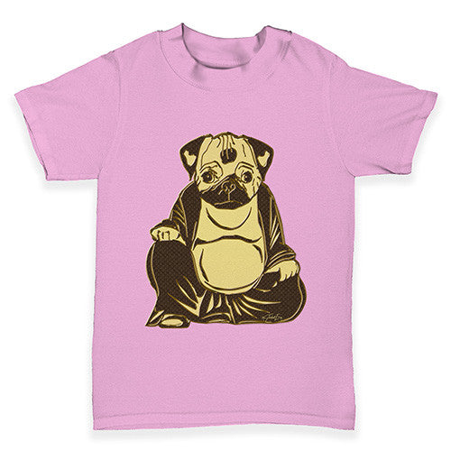 Buddha Pug Baby Toddler T-Shirt