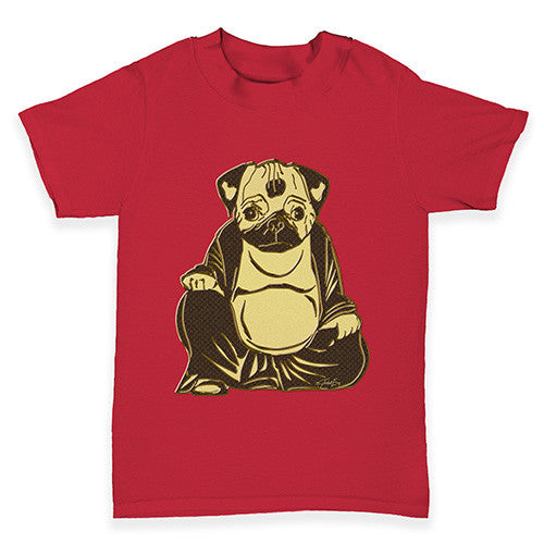 Buddha Pug Baby Toddler T-Shirt