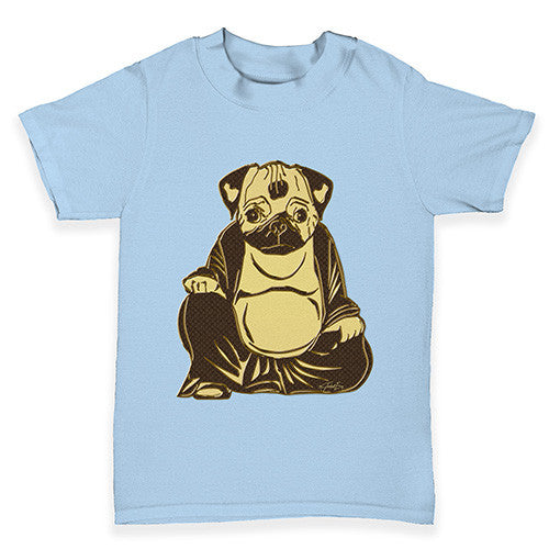 Buddha Pug Baby Toddler T-Shirt