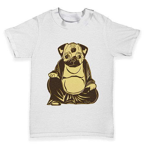 Buddha Pug Baby Toddler T-Shirt