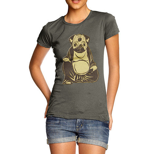 Women's Buddha Pug T-Shirt