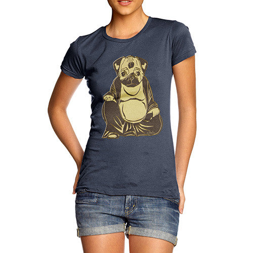 Women's Buddha Pug T-Shirt