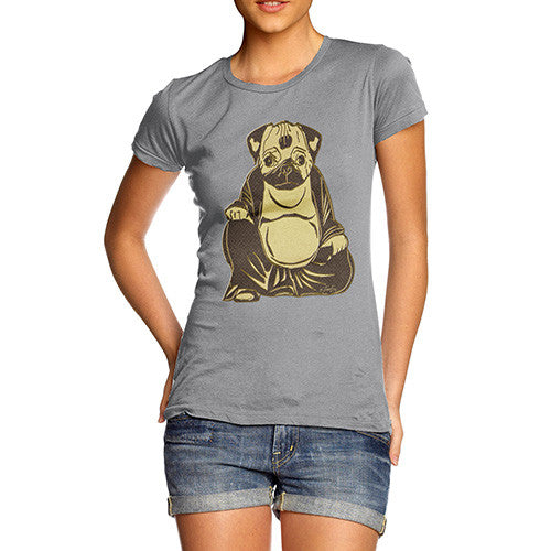 Women's Buddha Pug T-Shirt