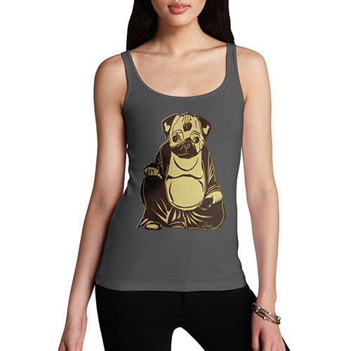 Women's Buddha Pug Tank Top