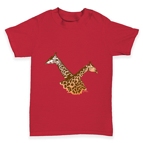 Twin Giraffe Baby Toddler T-Shirt