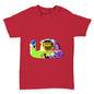 Rainbow Astro Chimp Baby Toddler T-Shirt