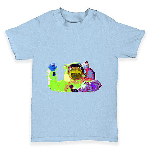 Rainbow Astro Chimp Baby Toddler T-Shirt