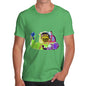 Men's Rainbow Astro Chimp T-Shirt