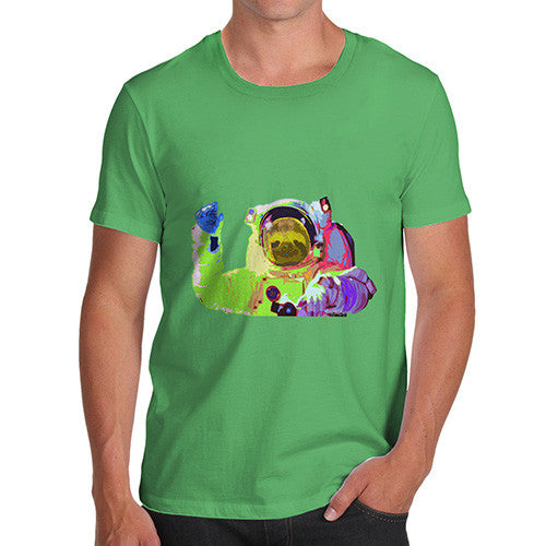 Men's Rainbow Astro Chimp T-Shirt