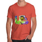 Men's Rainbow Astro Chimp T-Shirt