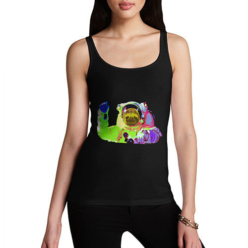 Women's Rainbow Astro Chimp Tank Top