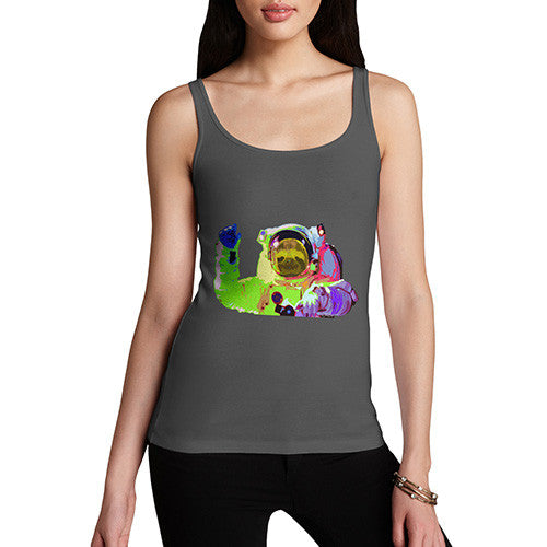 Women's Rainbow Astro Chimp Tank Top