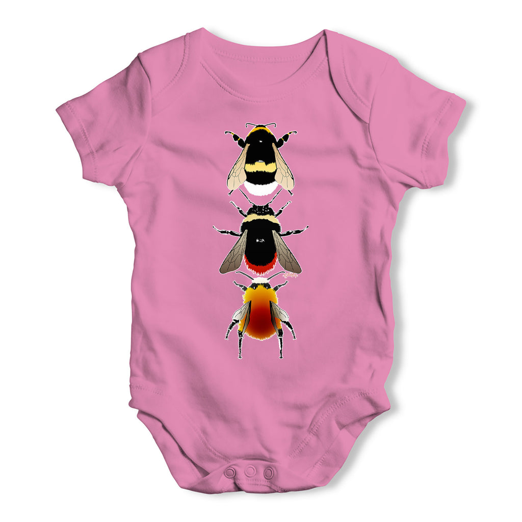 Species Of Bees Baby Grow Bodysuit
