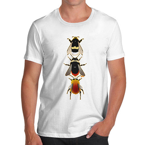 Men's Species Of Bees T-Shirt