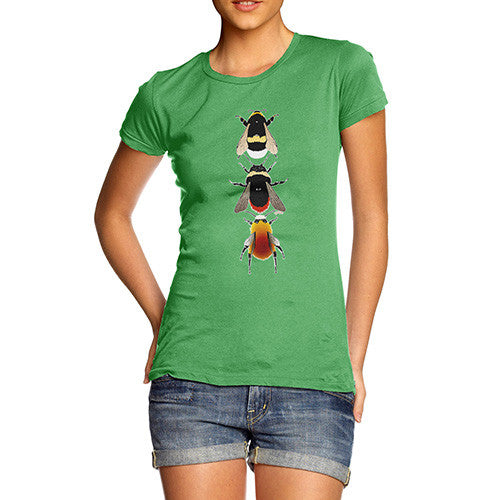 Women's Species Of Bees T-Shirt