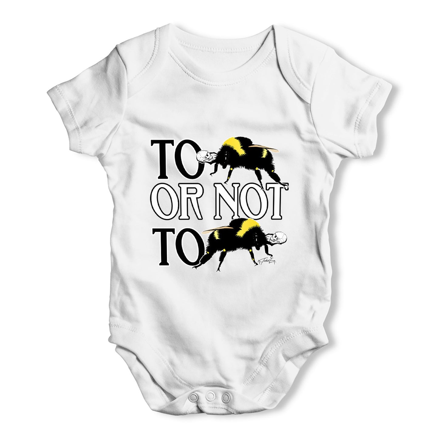 To Be Or Not To Be Baby Grow Bodysuit