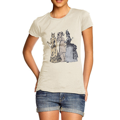 Women's High Society Animals T-Shirt