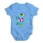 Space Cat Ride Baby Grow Bodysuit