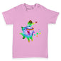 Space Cat Ride Baby Toddler T-Shirt