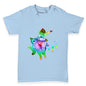 Space Cat Ride Baby Toddler T-Shirt