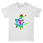 Space Cat Ride Baby Toddler T-Shirt