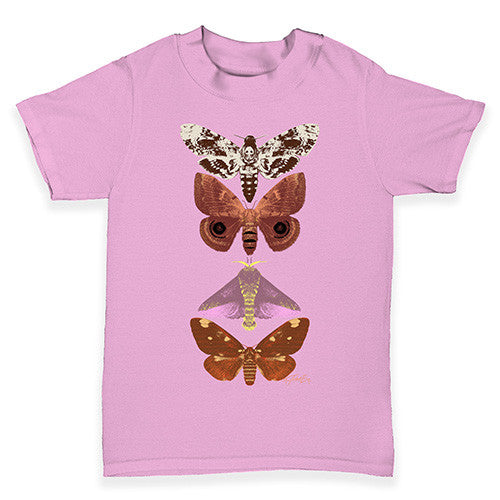 Butterflies And Moths Baby Toddler T-Shirt
