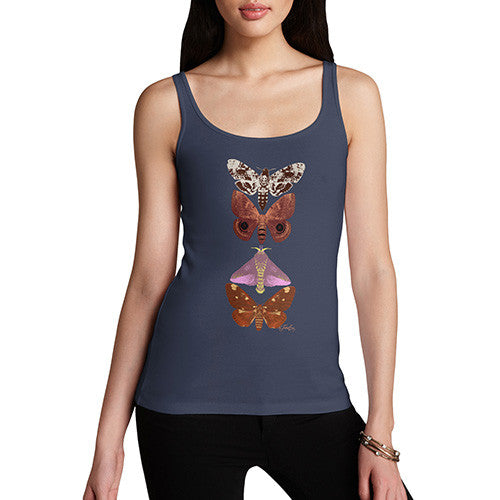 Women's Butterflies And Moths Tank Top