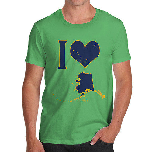 Men's I Love Alaska T-Shirt