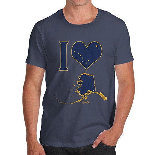 Men's I Love Alaska T-Shirt