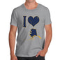 Men's I Love Alaska T-Shirt